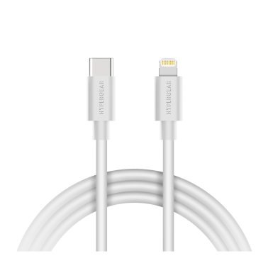 Bulk - HyperGear USB-C to MFi Lightning Cable 90cm - White