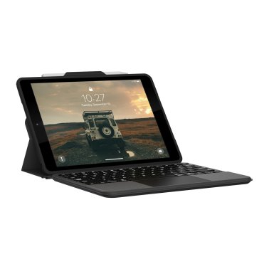 Bulk - iPad 10.2 (2019-2021) (7th-9th Gen) Education UAG Rugged Bluetooth Keyboard w/Trackpad -Black