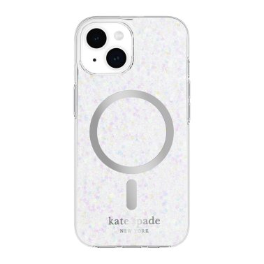 iPhone 15/14/13 Kate Spade Protective Hardshell MagSafe Case - Chunky Glitter