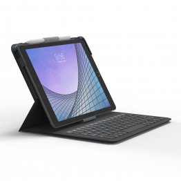 iPad 10.2 2019-2021 7th-9th Gen/Pro 10.5 ZAGG Charcoal Messenger Folio 2 Case