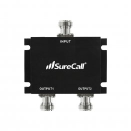 SureCall Ultra-Wideband 2-Way Splitter 3G, 4G,5G, 617-2700 MHz - 50 Ohm - N-Female