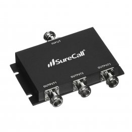 SureCall Ultra-Wideband 3-Way Splitter 3G, 4G,5G, 617-2700 MHz - 50 Ohm - N-Female