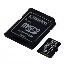 Kingston UHS-I A1 128 GB Canvas Select Plus MicroSD Card w/ SD adapter