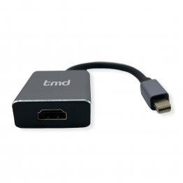 tmd Mini DisplayPort to HDMI 4K Adapter - Grey