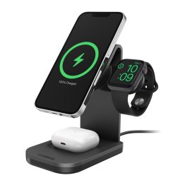Otterbox 3-in-1 Charging Station Made for MagSafe w/ Apple Watch Charger + Airpods - Black