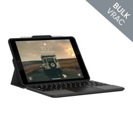 Bulk - iPad 10.2 (2019-2021) (7th-9th Gen) Education UAG Rugged Bluetooth Keyboard w/Trackpad -Black