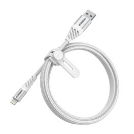 OtterBox 100cm USB-A to Lightning Braided Charge and Sync Cable - White