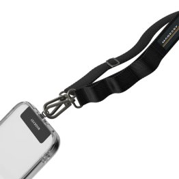 Universal MAGEASY 20mm Adjustable Strap Phone Lanyard - Black