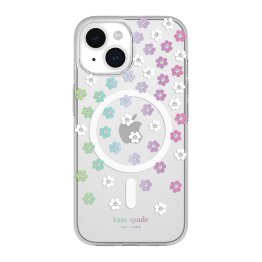 iPhone 15/14/13 Kate Spade Protective Hardshell MagSafe Case - Scattered Flowers