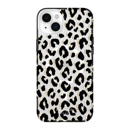 iPhone 15 Plus/14 Plus Kate Spade Protective Hardshell MagSafe Case - City Leopard