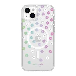 iPhone 15 Plus/14 Plus Kate Spade Protective Hardshell MagSafe Case - Scattered Flowers