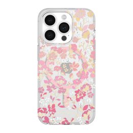 iPhone 15 Pro Kate Spade Protective Hardshell MagSafe Case - Flowerbed
