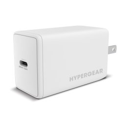 HyperGear SpeedBoost GaN 65W USB-C PD Wall Charger with PPS - White