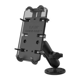 RAM Quick-Grip XL Phone Mount with Drill Down Base - Long Arm