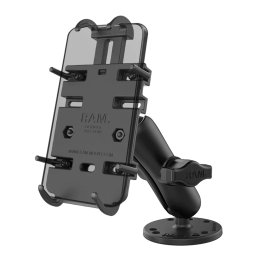 RAM Quick-Grip Spring-Loaded Phone Mount with Drill Down Base