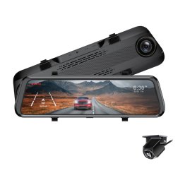 myGEKOgear Oribit D100 10in. Rearview Mirror 1080P Dash Camera and Back Up Camera