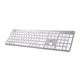 Adesso Multi-OS Scissor switch Desktop keyboard - White