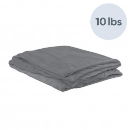 ObusForme Grey 10lb Weighted Blanket
