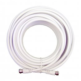 Wilson Cable 50 ft. white RG6 low loss coax cable