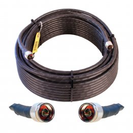 Cable 100 ft. LMR400 eqiv. ultra low loss cable N male - N male ends