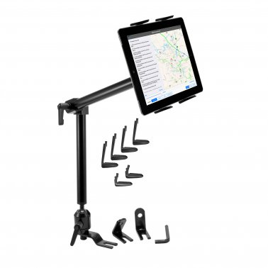 Car or Truck Seat Rail or Floor Slim-Grip® Tablet Mount with 22 Arm —  Arkon Mounts