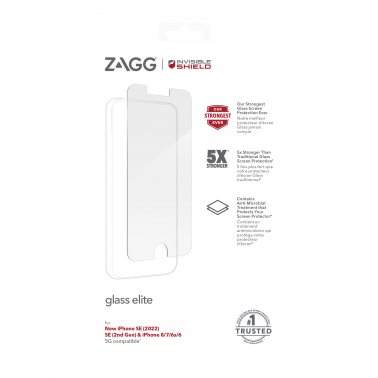 ZAGG Samsung Galaxy S20 FE 5G InvisibleShield Glass Elite+ Screen Protector  with Anti-Microbial Technology