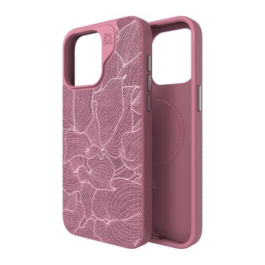 Fusion Shield Tough Snap-on Case for iPhone 15 Plus - Pink Roses - HD  Accessory