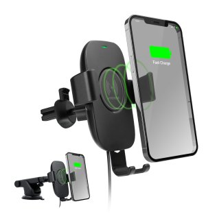 mophie snap+ wireless vent mount MagSafe car charger provides universal  wireless charging » Gadget Flow