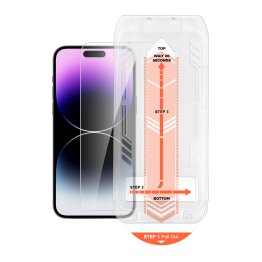 iPhone 14 Pro HyperGear Tempered Glass Screen Protector w/Installation Applicator Tray