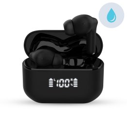 Naztech xPods Pro ANC True Wireless with Wireless Charging Case - Black