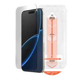 iPhone Air HyperGear Tempered Glass Screen Protector w/Dust Removal Applicator Tray